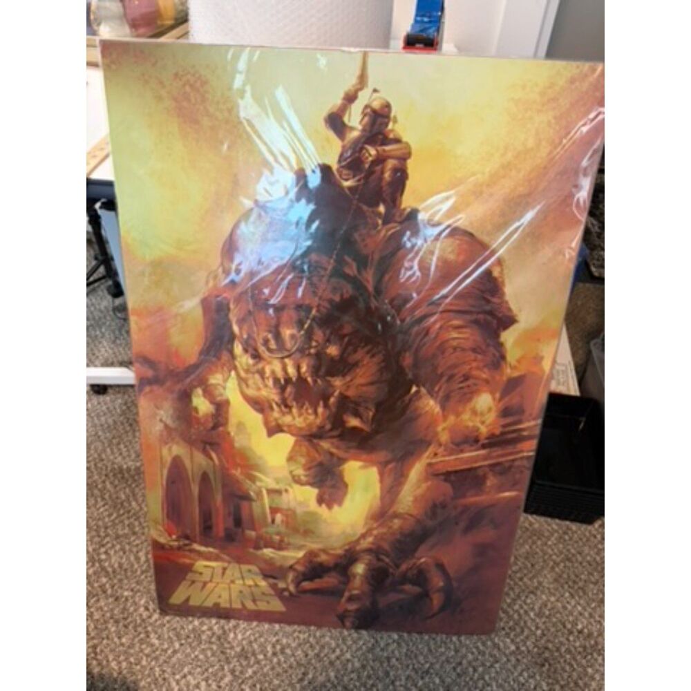 Star Wars - Boba fett- rancor ride poster 24x36 - 161333